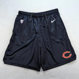 Nike Dri-FIT NFL Chicago Bears Training Shorts Black Men’s Size Large